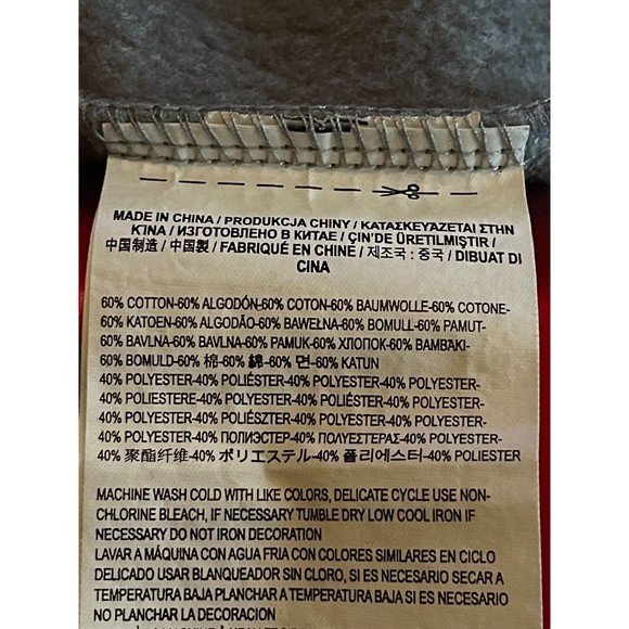 Disney Vans Spellout Minnie Womens Long Sleeve Sweatshirt SZ XS Gray Black Pink - Picture 8 of 10